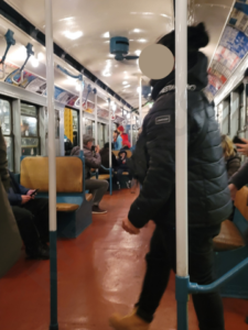 ニューヨークシティ限定ホリディ・ノスタルジア・ライズ New York City Subway HOLIDAY NOSTALGIA RIDES Interior 