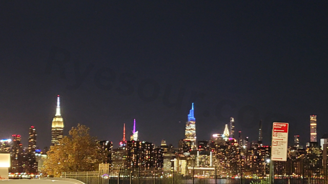 Night view from Williamsburg