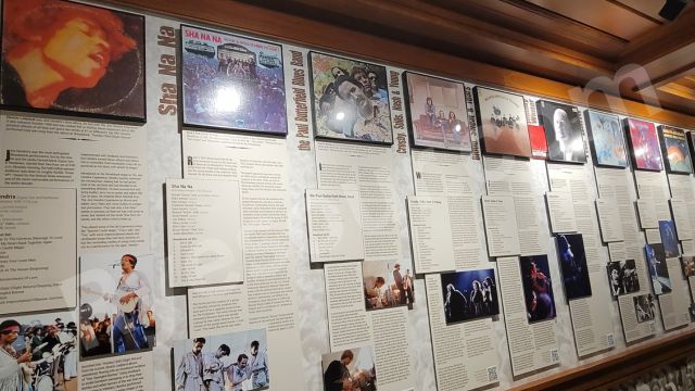 Bethel Woods Center for the Arts Woodstock Artist Info Display