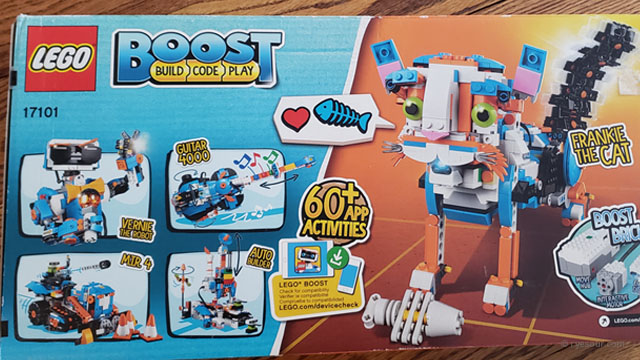 レゴブースト箱 LEGO BOOST BOX