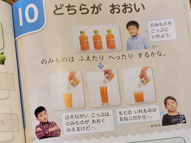 日本の小学校の算数の教科書