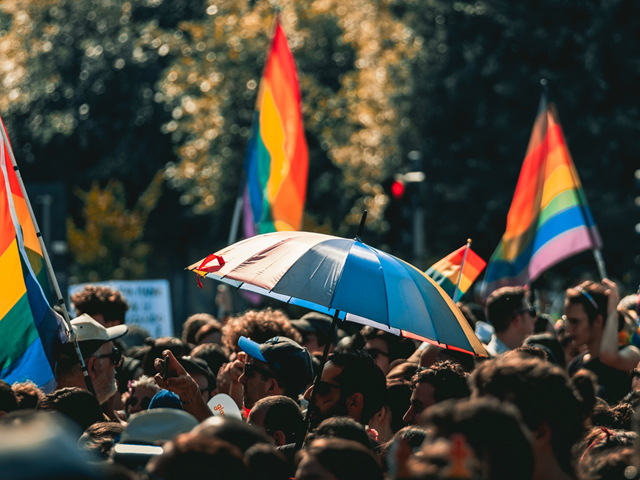 Pride parade photp from Unsplash