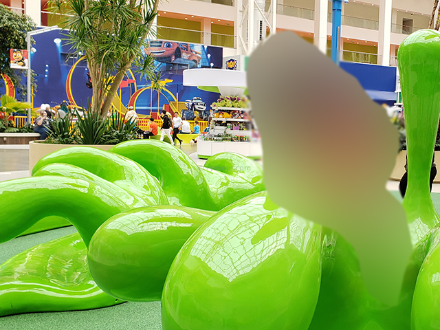 Nickelodeon Nick Universe New Jersey ニコロデオン ユニバース アメリカ ニュージャージー NJ 屋内テーマパーク・遊園地のアトラクション スライム
