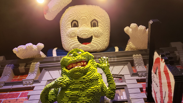The LEGO® Store Fifth Avenue　ニューヨーク　レゴストア　マシュマロマン　ゴーストバスターズ