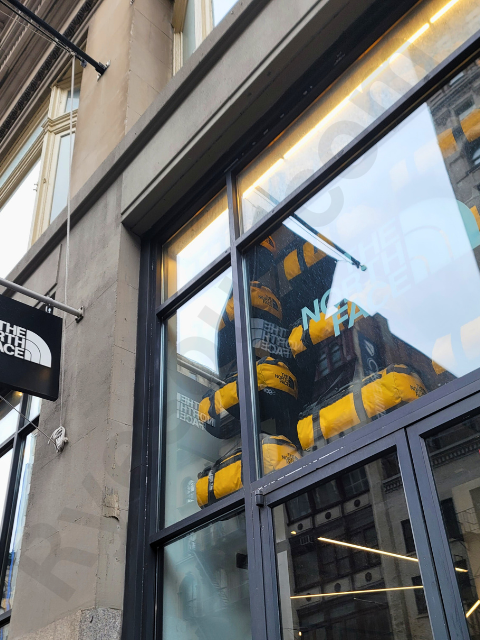 THE NORTH FACE NYC SOHO LOCATION STORE FRONT